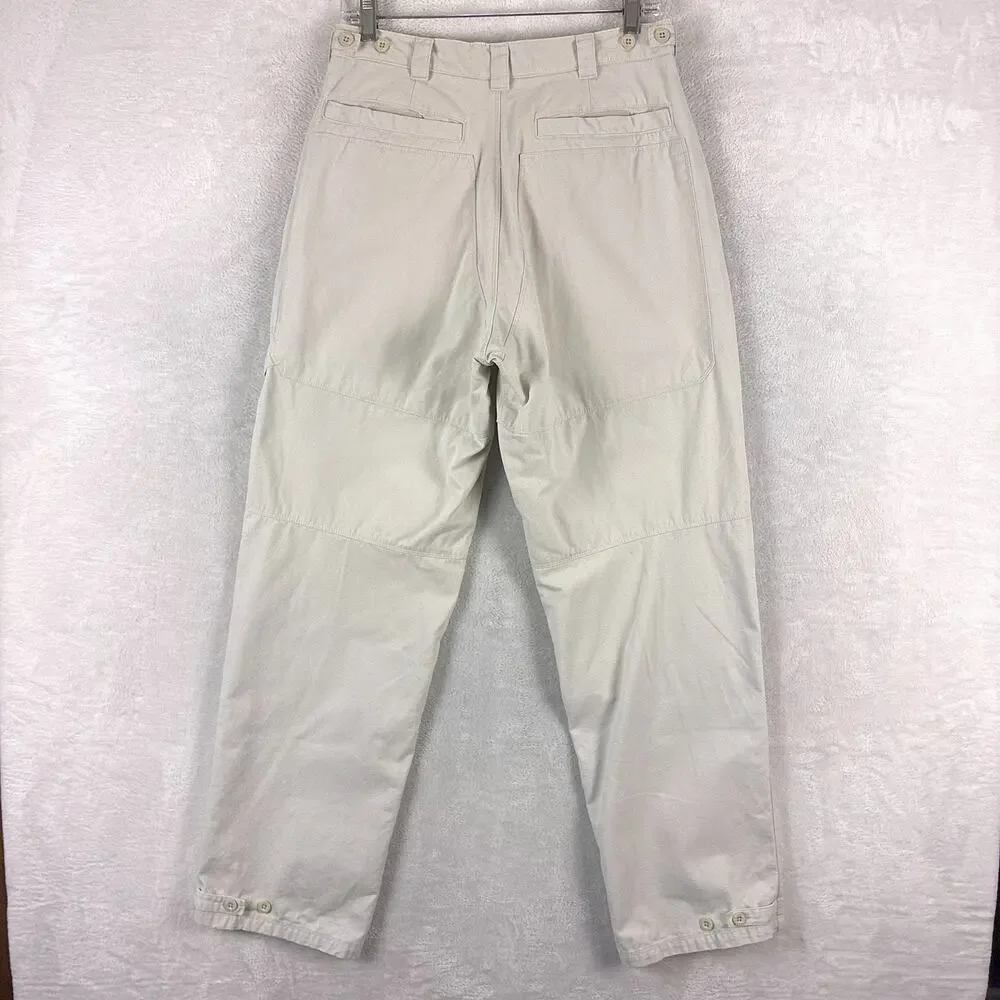 VTG Nike ACG Pants Mens 30 Khaki Double Knee Workwear Utility Hiking Skate Y2K